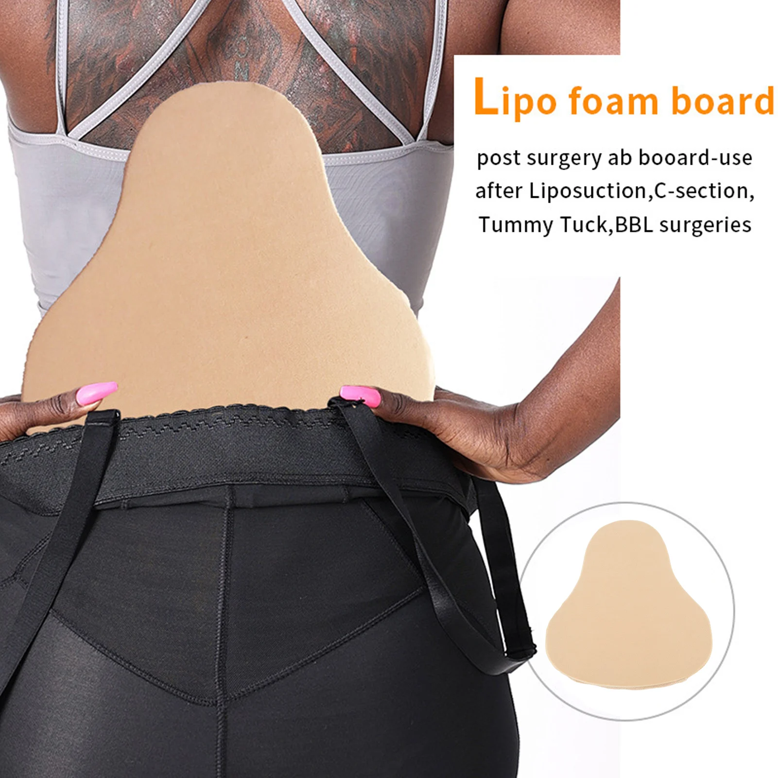 Abdominal Compression Plate Post Surgery Liposuction Ab Board Foam Compression Board Post Surgery Liposuction Board