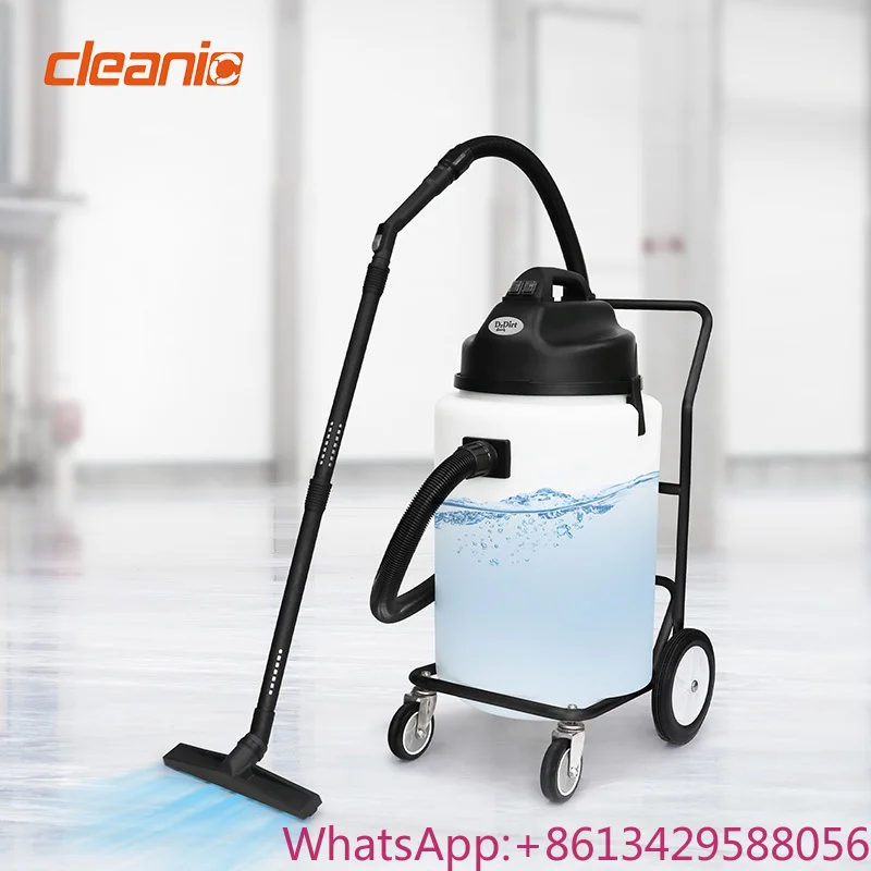

Water Floor Cleaning Equipment 90L Heavy Duty Corrosion Resistant Plastic Wet Industrial Vacuum Cleaner for Hotel