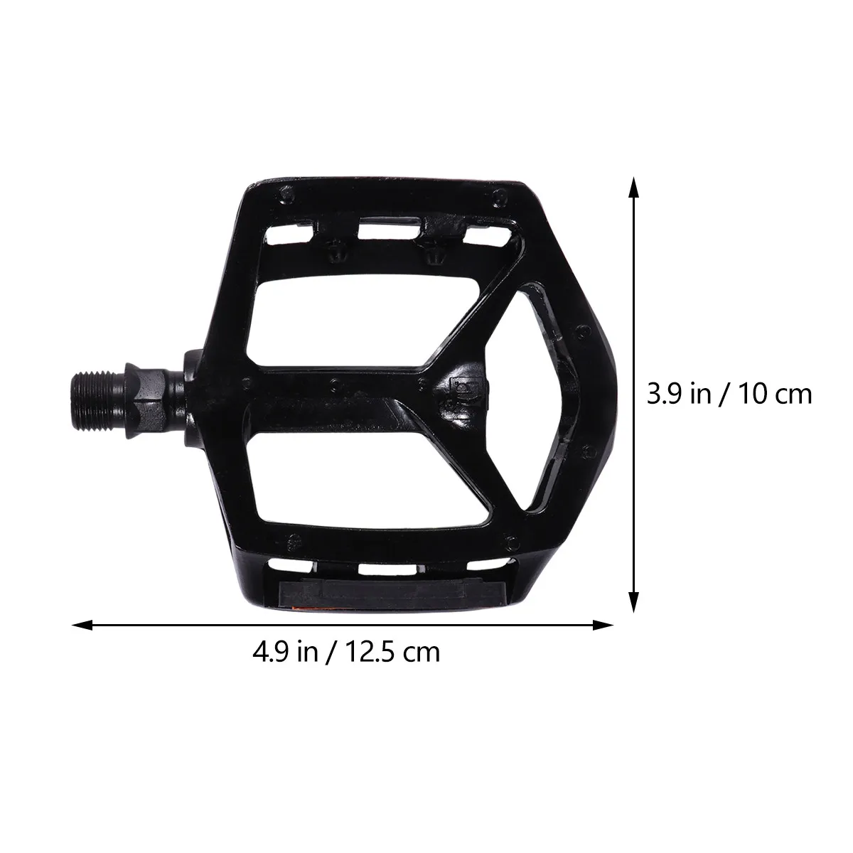 1Pair Premium Aluminum Alloy Bike Pedals Non Slip Surface Wide Foot Grip Reduced Fatigue Waterproof for Road Bike Cycling
