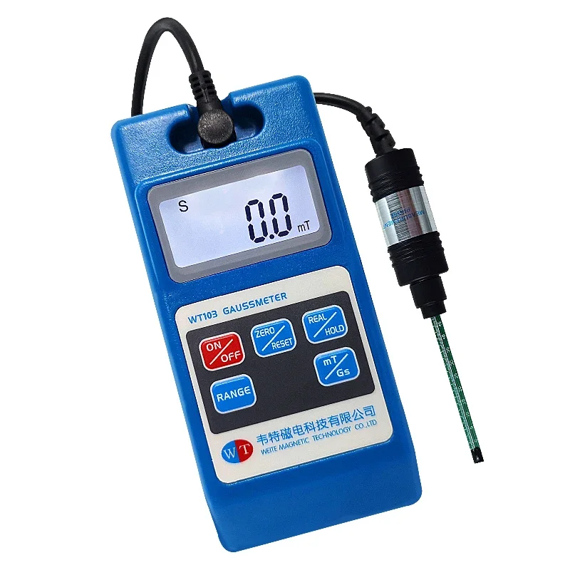 

WT103 Gauss meter for magnetic size detection of magnets 5 level Accuracy