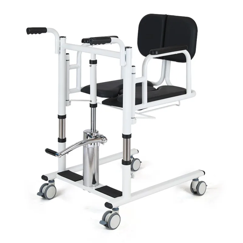 

Multi-function Household Paralysis Bedridden Elderly Care Chair Hydraulic Lift Assisted Lifting and Shift Chair