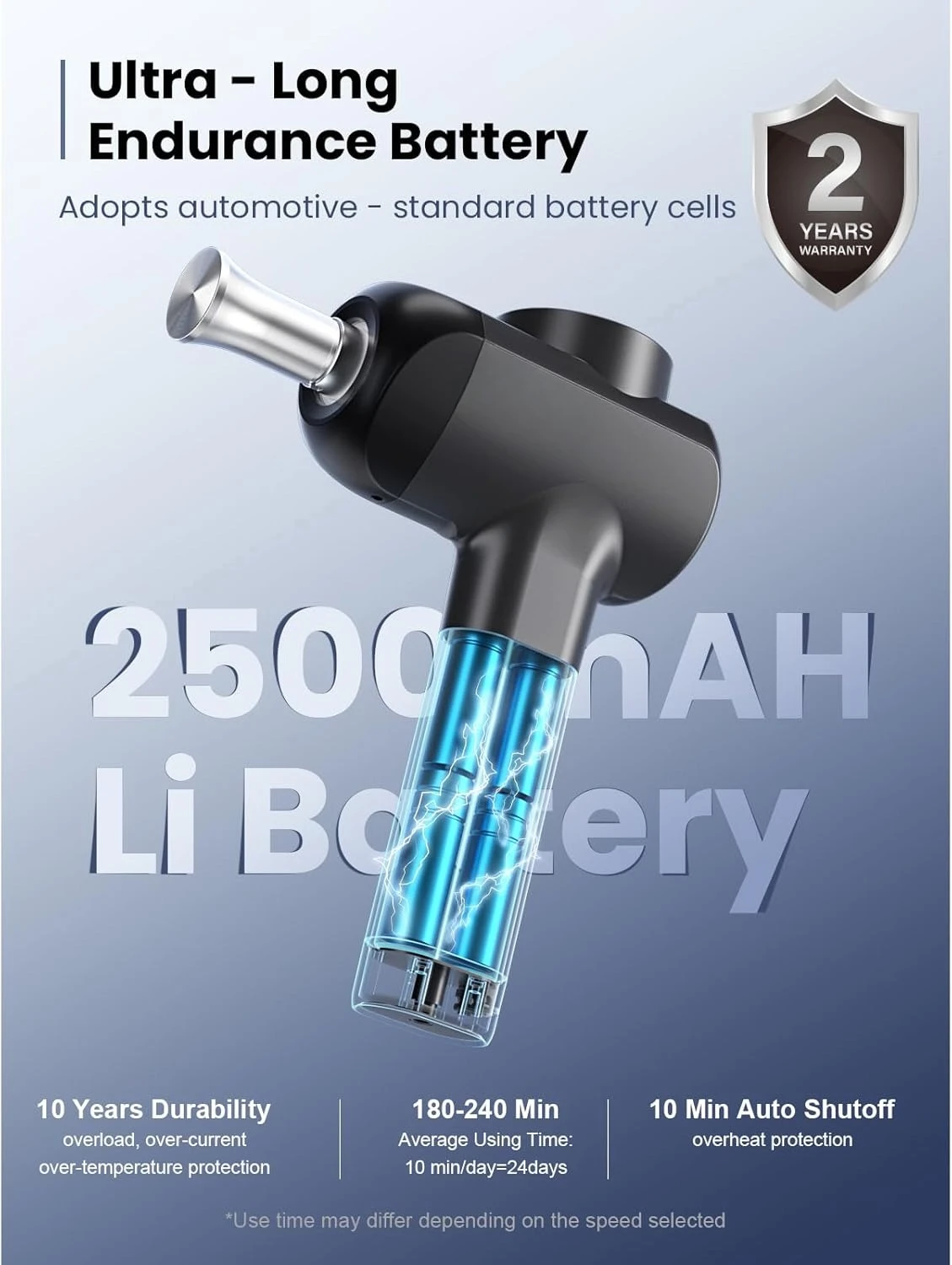 ปืนนวด X6 Pro สำหรับนวดเนื้อเยื่อลึกด้วยการกระแทก พร้อมหัวโลหะบำบัด ปืนนวดกล้ามเนื้อระดับมืออาชีพ · ขายตรงจากโรงงาน