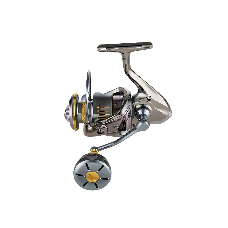 

8 + 1 carp fishing reel wheel, sea fishing metal spool reel wheel, seawater rotating fishing reel wheel