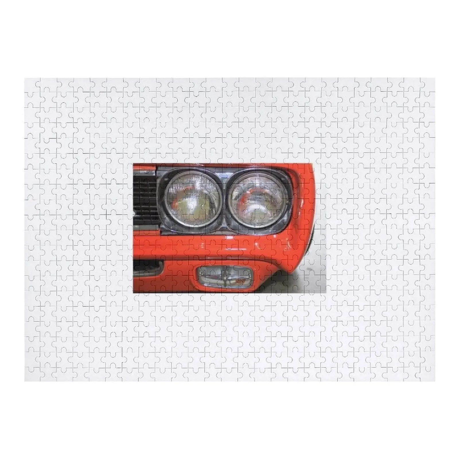 

1969 Classic Sports Car Headlights Jigsaw Puzzle Custom Wood Name Wooden Toy Wooden Name Custom Personalized Puzzle