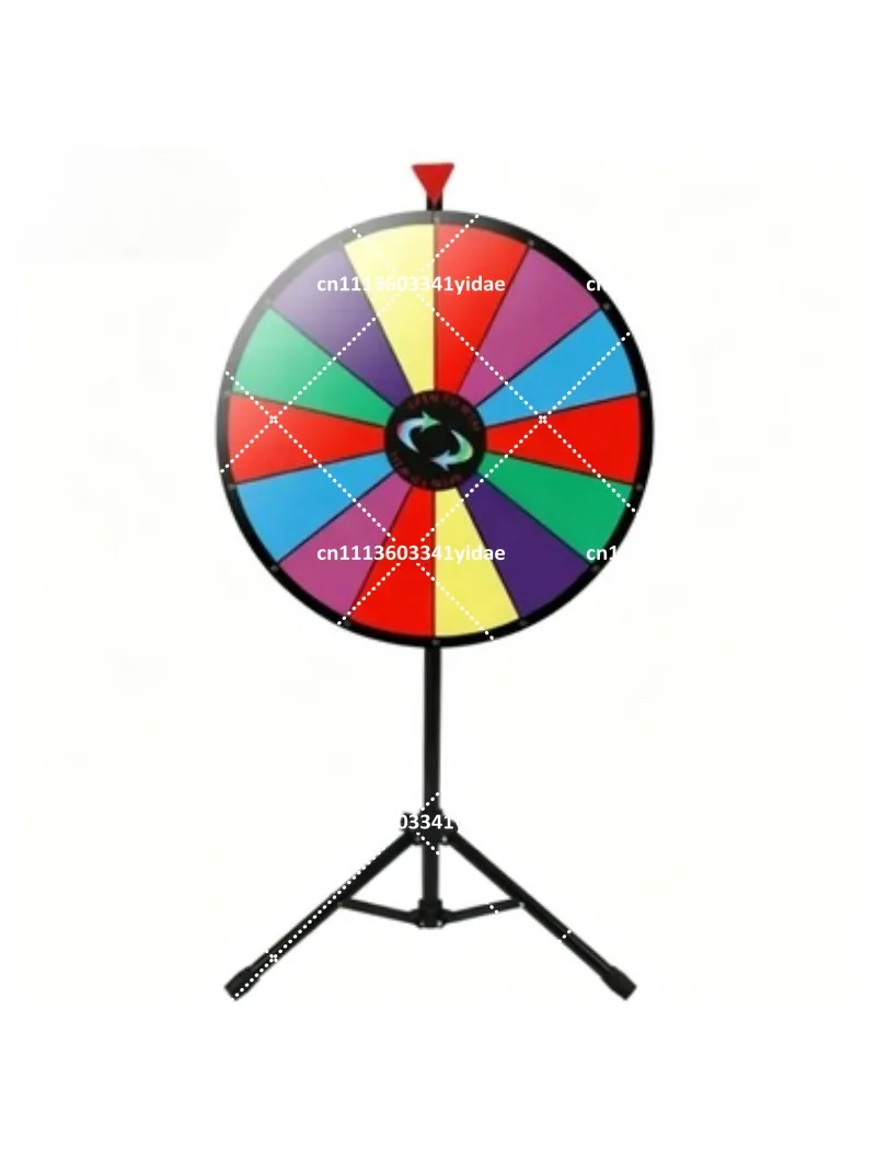 18/24 Inch Tripod Floor Rack Lucky Spin Prize Wheel Game for Carnival Events