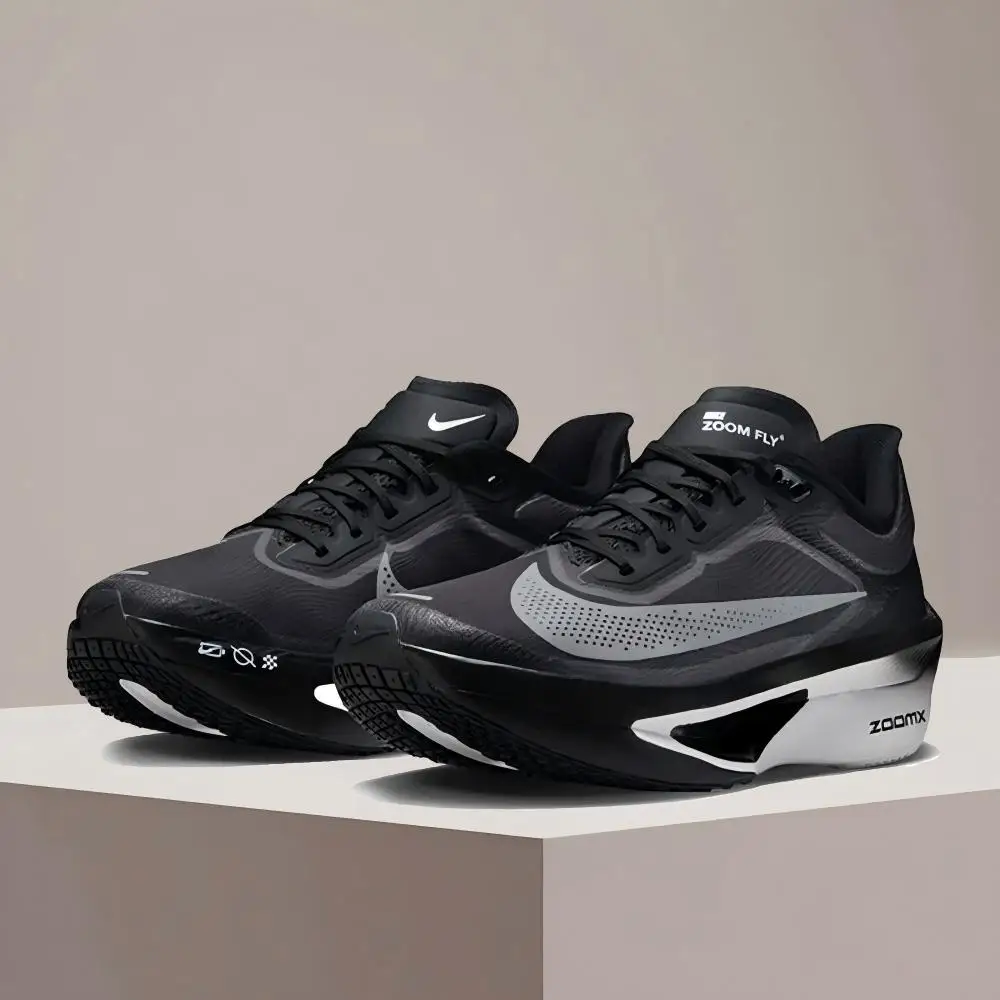 

Кроссовки Nike W ZOOM FLY 6 для тренировок, с противоскользящей подошвой, прочной амортизацией, модные повседневные кроссовки для бега FN8455-001