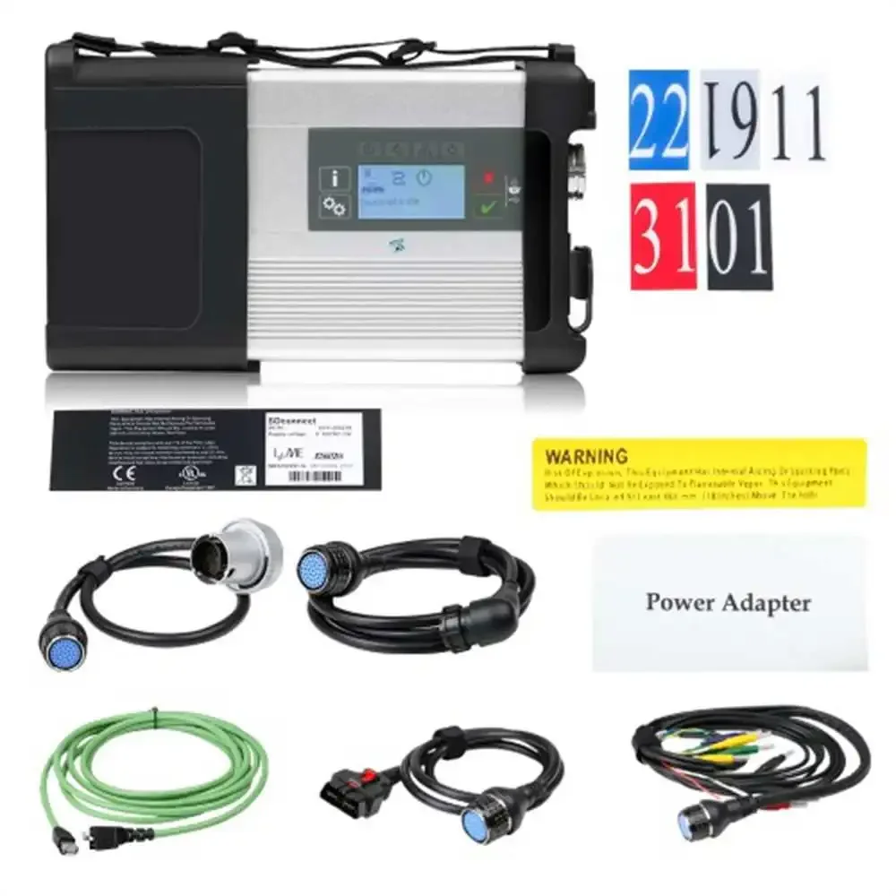 MB Star C5 obd2 diagnostic tool ready to use wifi mb c5 sd connect newest software update for mercedes benz car and truck