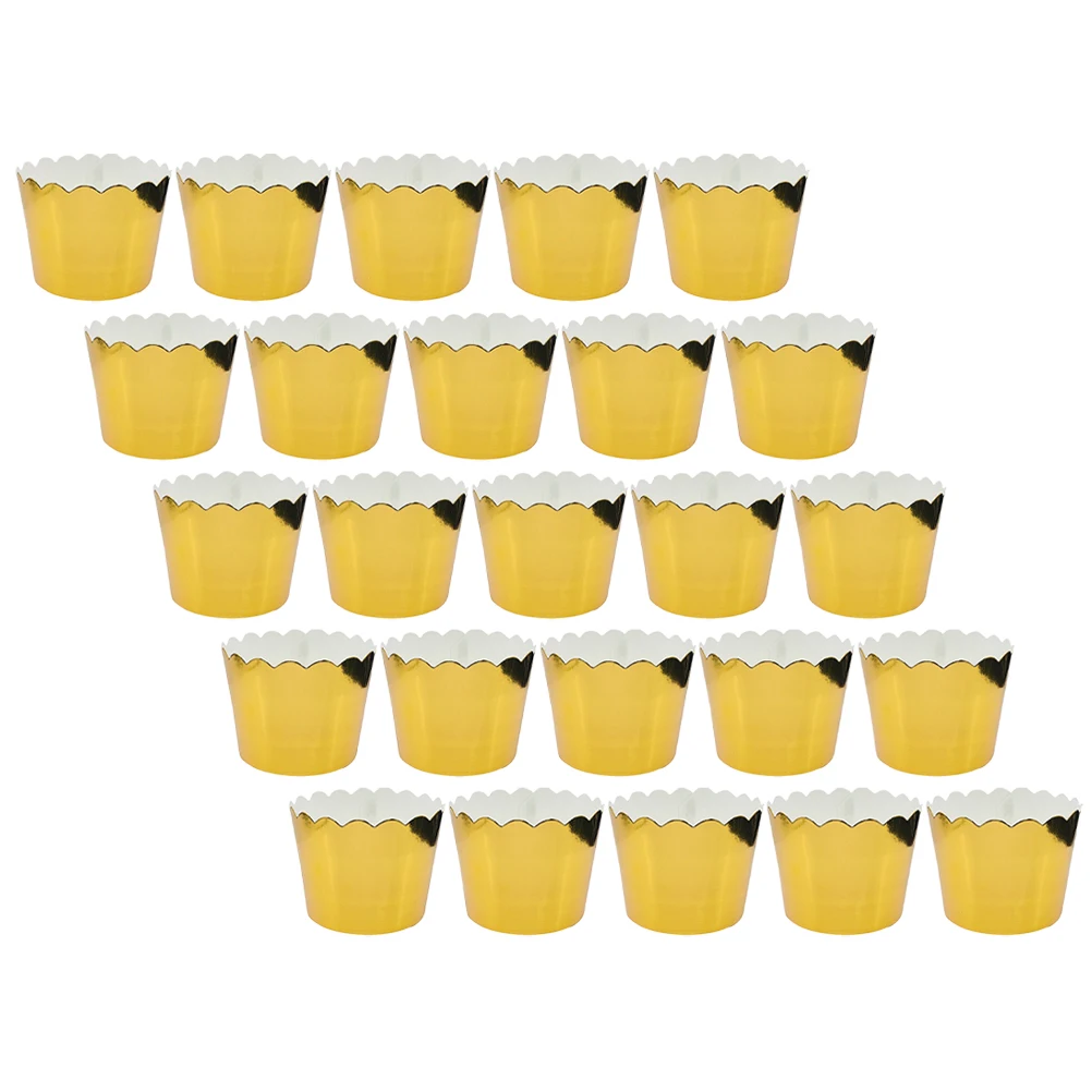 

100 Pcs Cake Cups Cupcake Liners for Baking Large Muffin Cakecup Mini Wrappers Cases