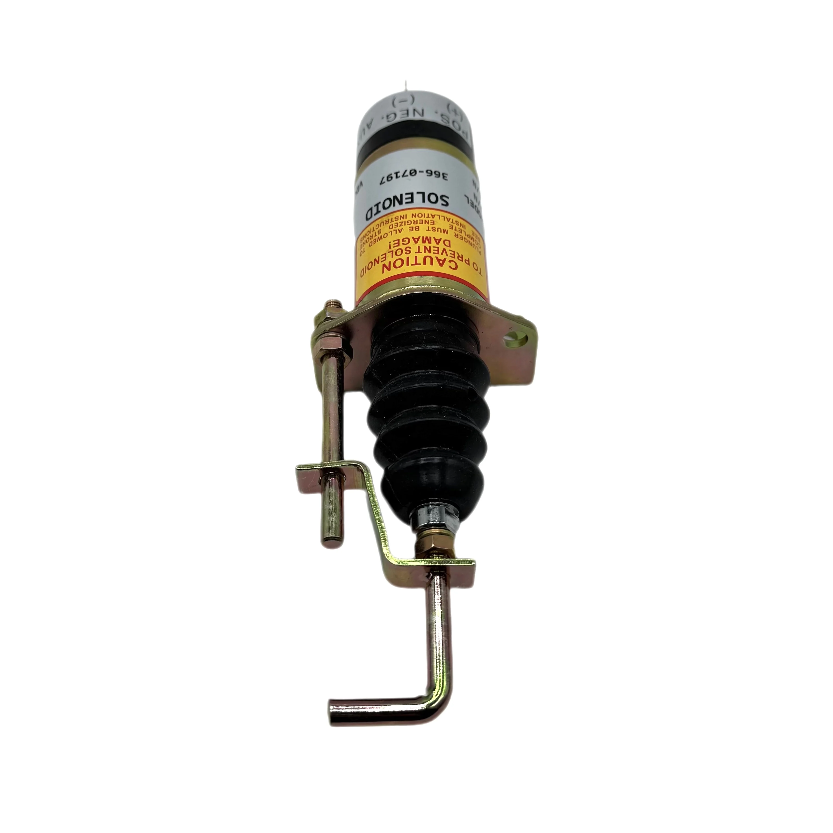 

High Quality 366-07197 Solenoid Valve 12V 24V Diesel Generator Engine Fuel Stop Lister Petter Parts for Construction Machinery