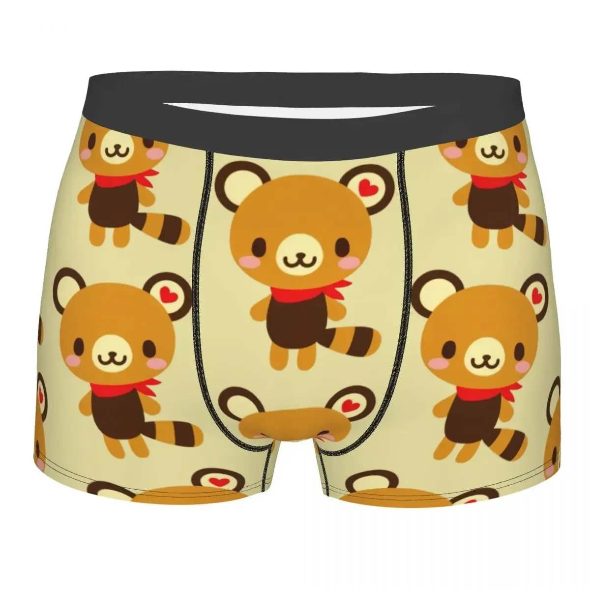 Custom Cartoon Tenorikuma Sanrio Anime Bear Boxers Shorts Men Briefs Underwear Funny Underpants