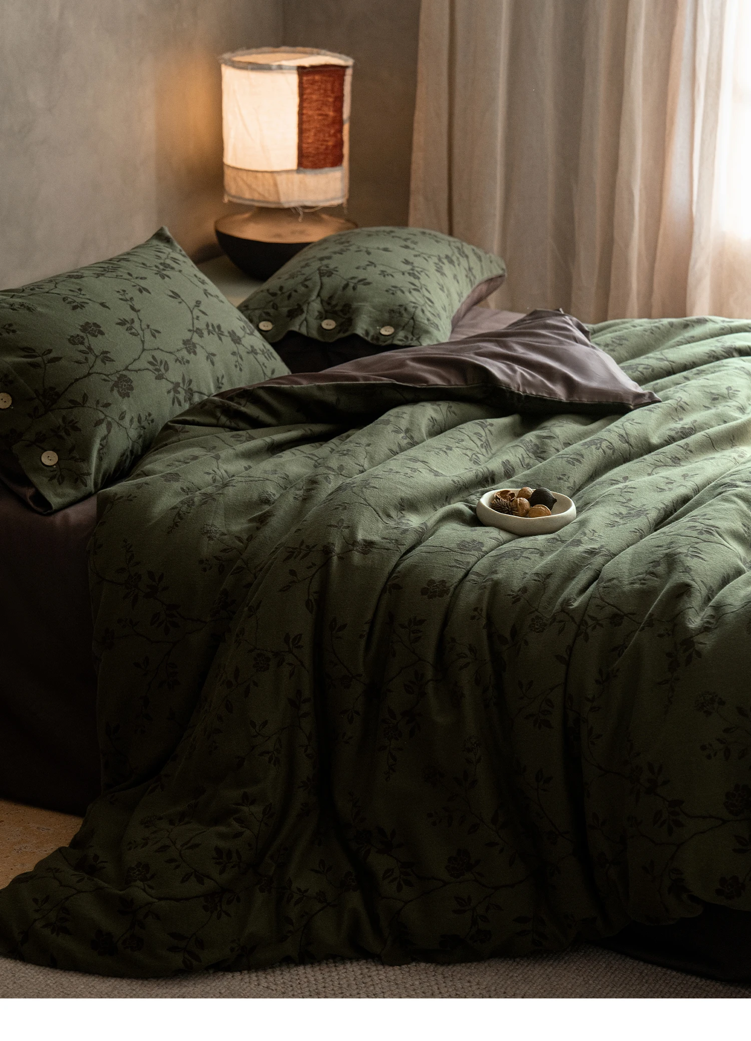 

High-end Vintage Elegance 100% Cotton Bedding Set 2025 New Release Bohemian Style Luxury Sheet Set for Comfortable Sleep