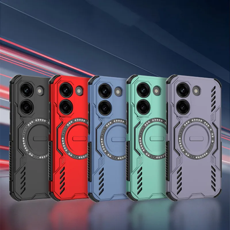 

For Poco X8 Pro Case For Xiaomi Poco X6 X7 X8 Pro Max Cover Heat Dissipation Armor Shockproof Bumper For Poco X8 Pro