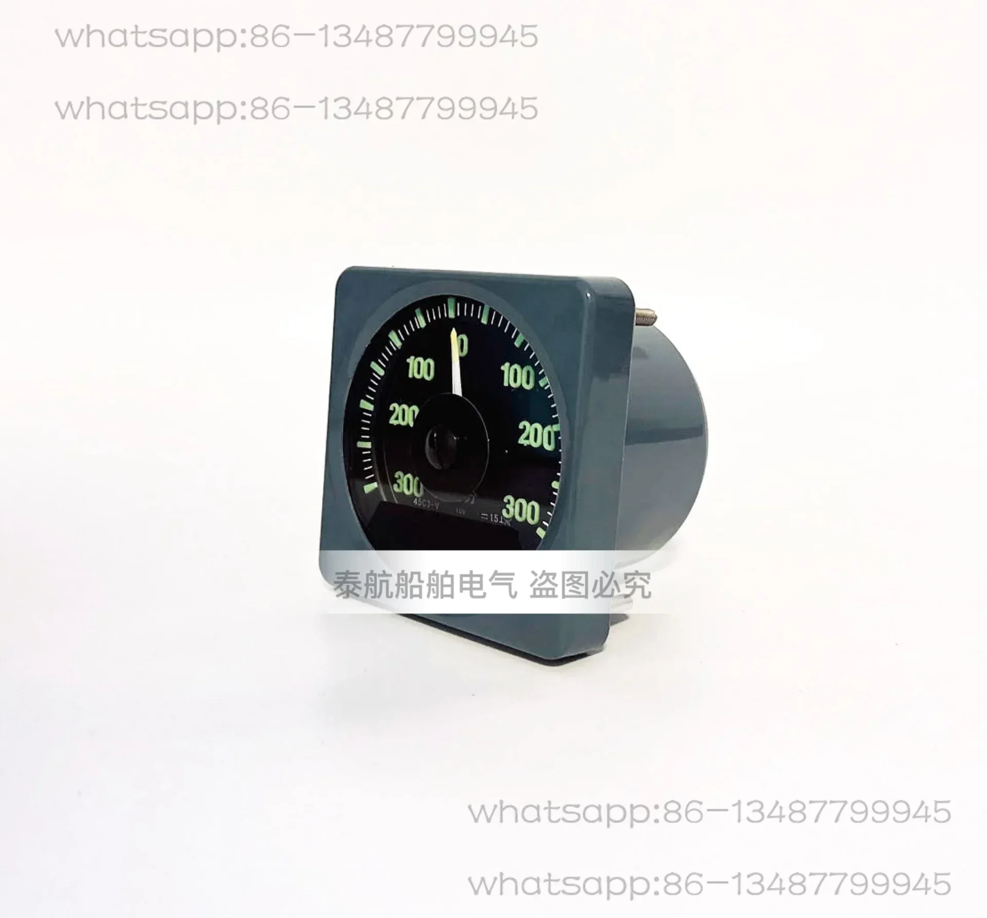 

Ship's shock-absorbing stern shaft tachometer 45C3-10V positive and negative 200 rpm/rudder angle meter
