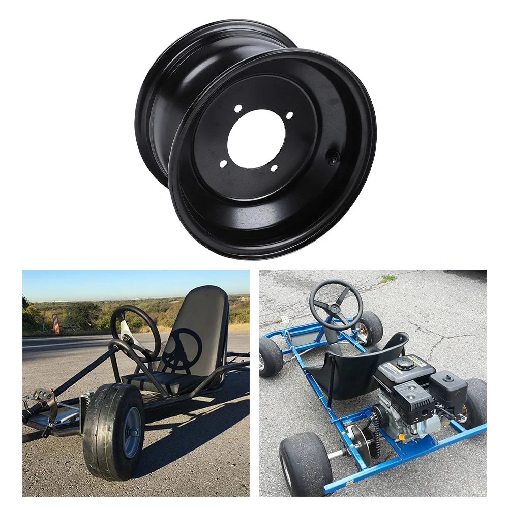 Steel Alloy Rim for atv Wheel Rim 90mm Hub Center 140mm Rim Height Tensile And Torque Resistance For Off-road Vehicles
