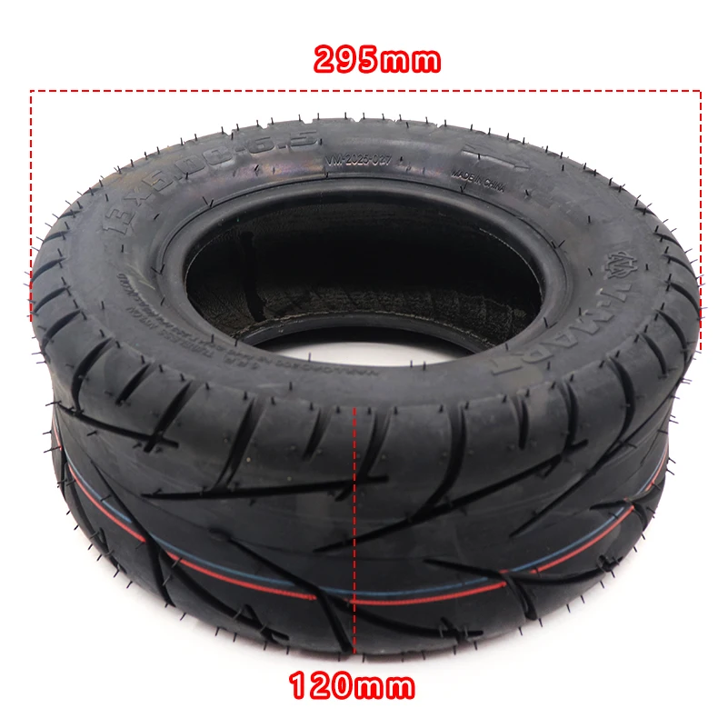 13x5.00-6.5 Tire 13*5.00-6.5 Wear-resisting Pneumatic Tire for Motor Wheel FLJ K6 Electric Scooter E Kicker Tire