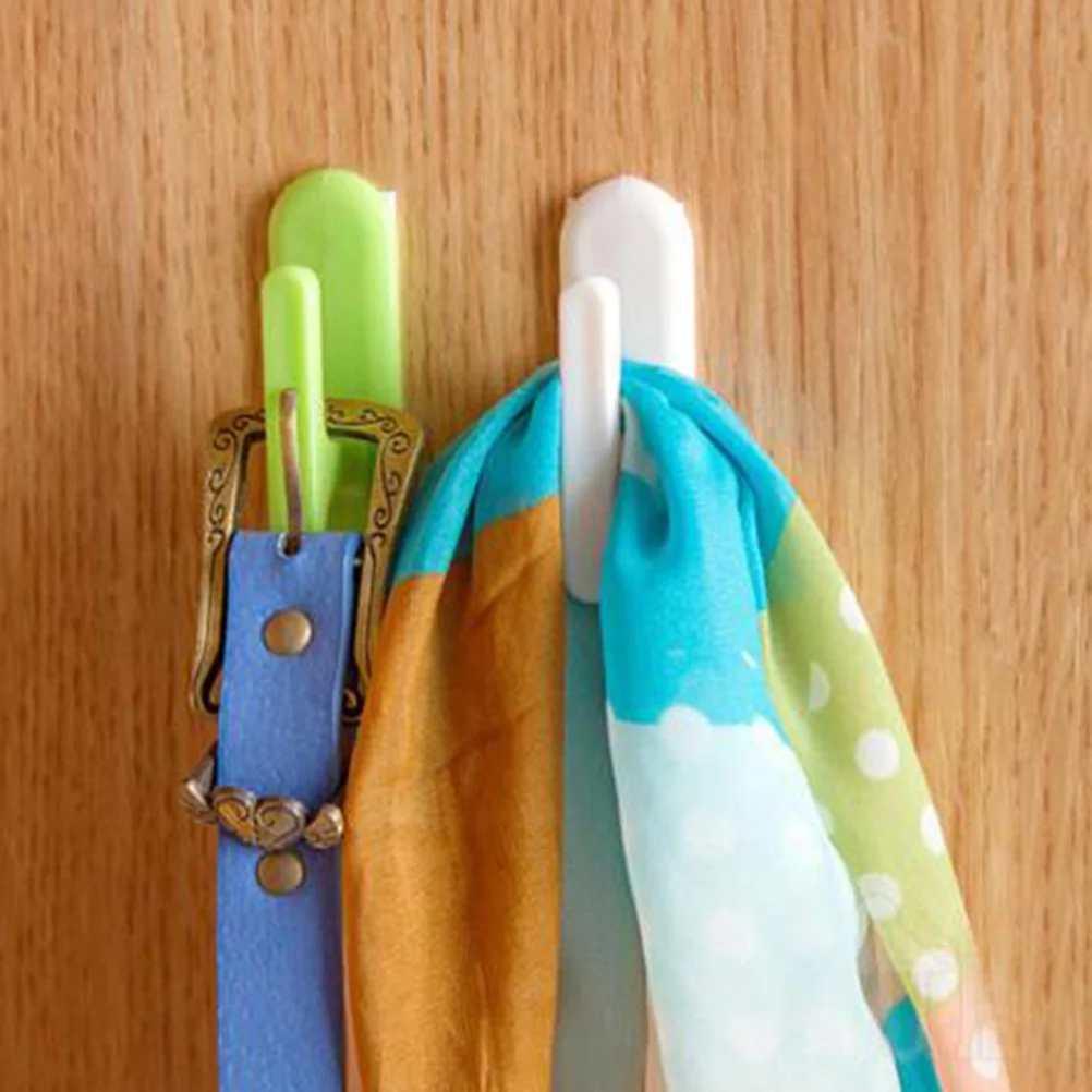 

6Pcs High Strength Curtain Hooks Beautiful Fit for Modern Rooms Hat Clothes Holder Accessories White Curtain Hook