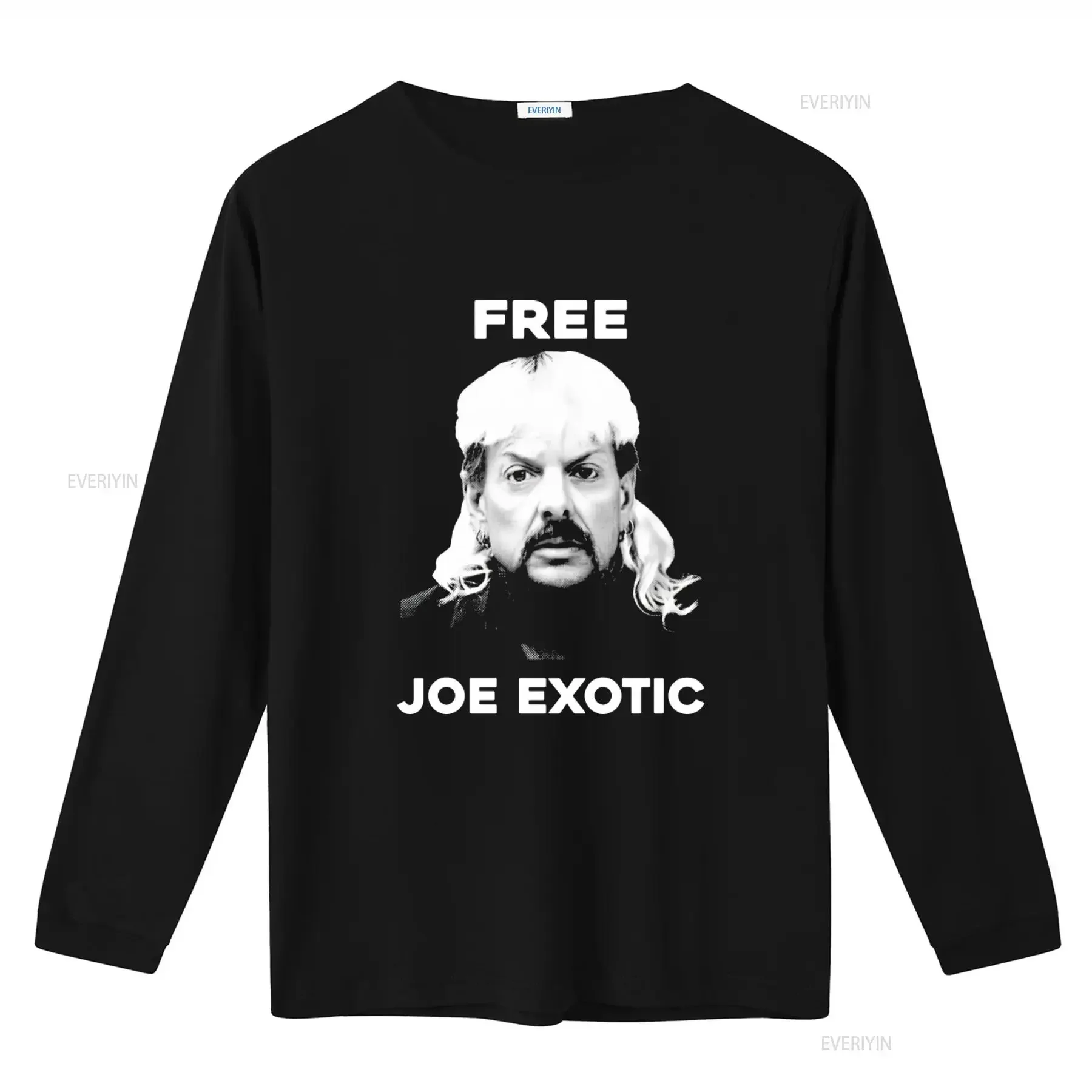 Free Joe Exotic Tiger King Big Cats Fan T Shirt vintage Washed designer clothes Stylish Breathable Comfortable graphic Soft