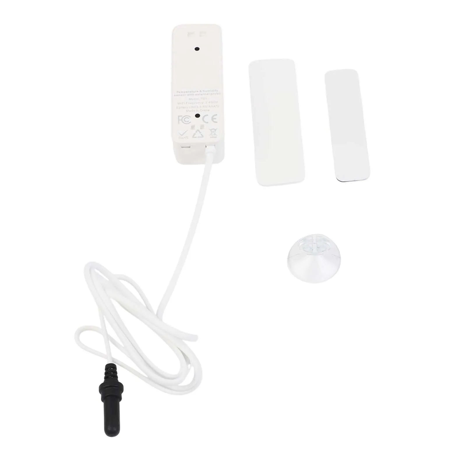 For Home Use WiFi Temperature Sensor Indoor Monitoring Historical Data Tracking Device Historical Tracking Temperature Accuracy
