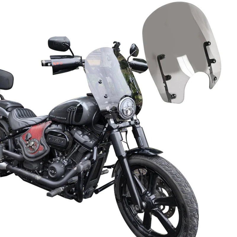 

Suitable for Harley motorcycle windscreen15Cun Daina Street Fighter Soft Tail Street Fighter Soft Tail 49mmFront Fork Windshield