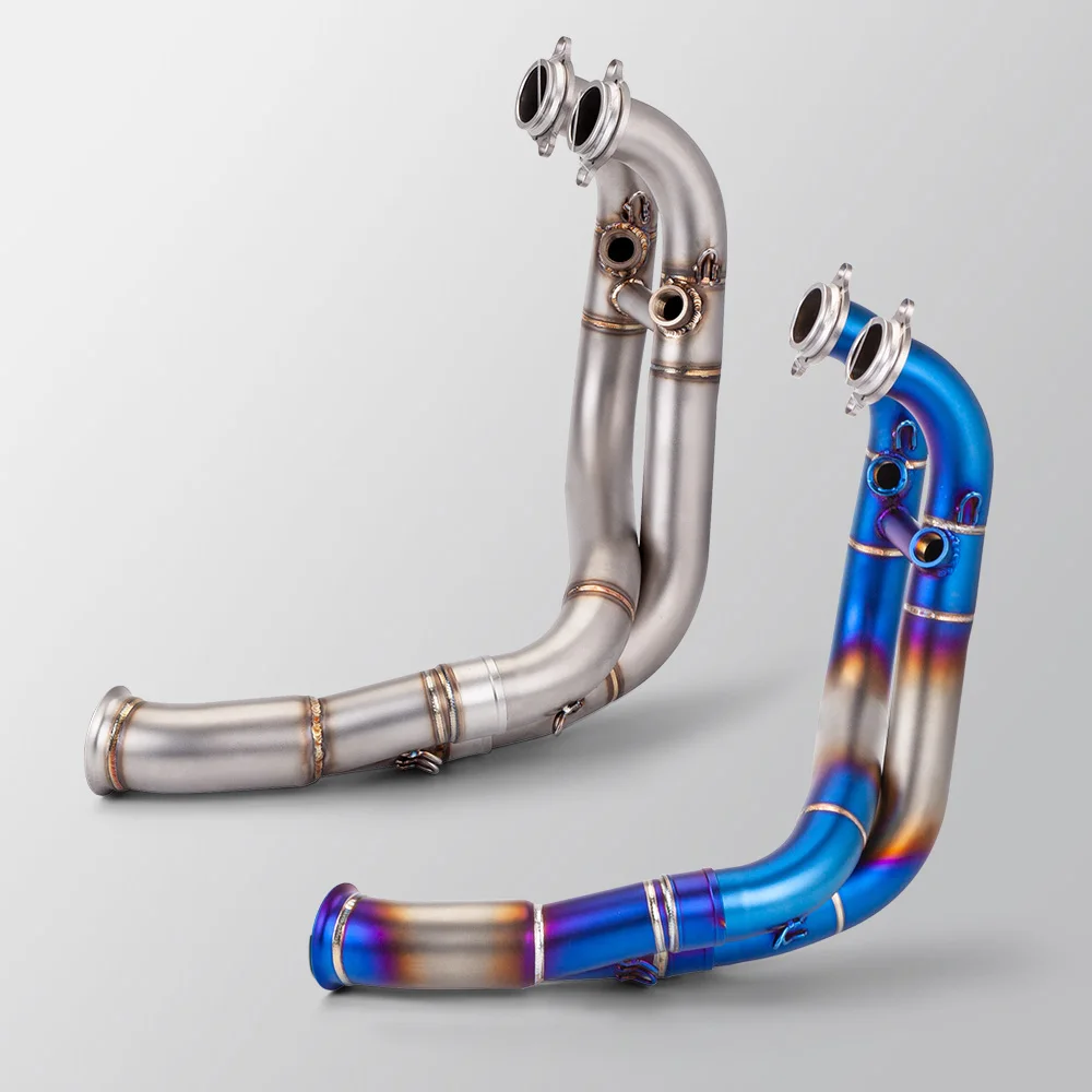 For DUKE 790 890 890R DUKE790 Motorcycle Exhaust Pipe Escape Front Connection Exhaust Pipe Integrated Pipe 2018 2020 2022