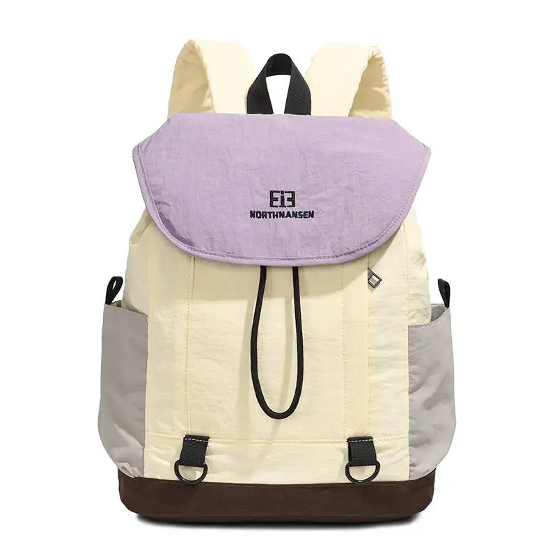 Shoulder Bag Outdoor Lightweight Double-Shoulder Backpack Stylish and Large-Capacity Commuter Bag Handbag Casual Shoulder Tote
