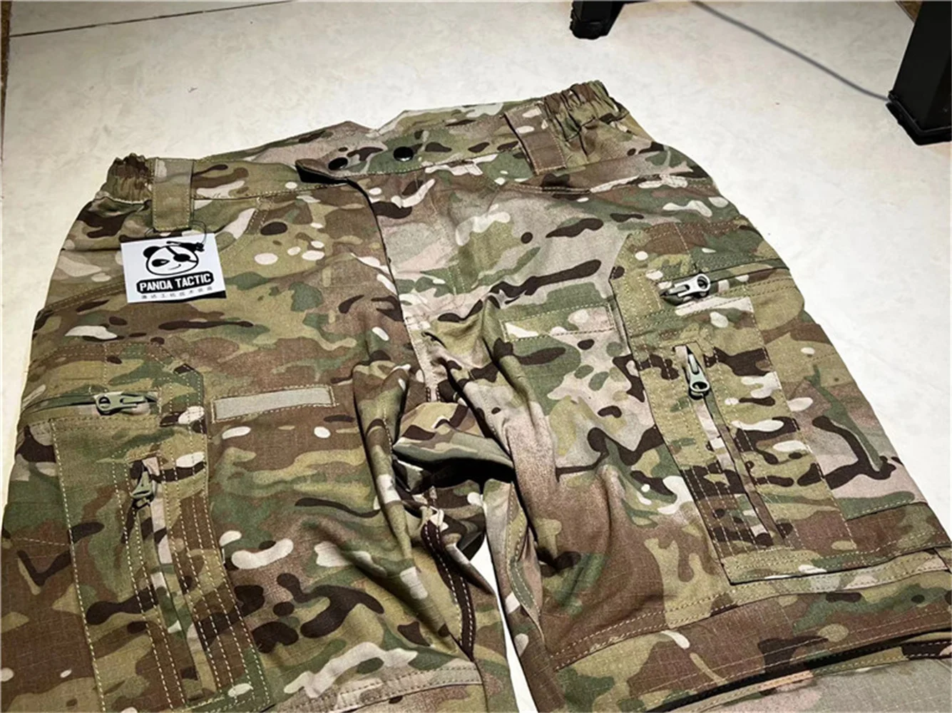 Tactical Tom UF combat pants, PRO outdoor sports breathable and tear resistant pants, HT wear-resistant camouflage pants view 2