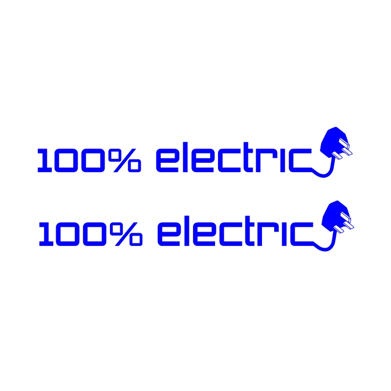 20 * 3.2cm 2 pieces of 100% electric car interesting styling window bumper novel JDM drift vinyl car sticker