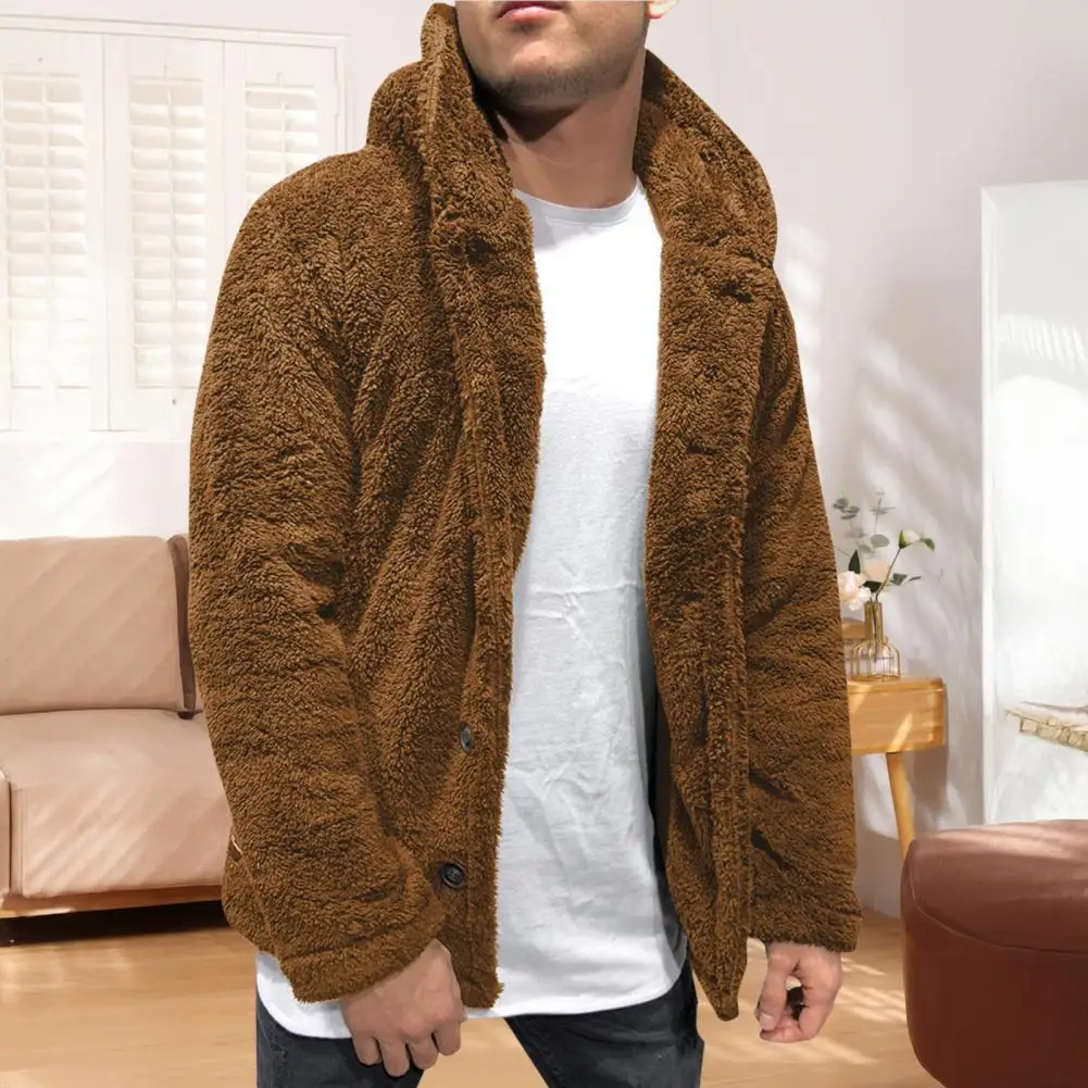2022 Heren Fluwelen Jas Herfst En Dubbelzijdig Fleece Warme Jas Losse Capuchon Casual Jas Verdikte Warme Jas Mannen bovenkleding