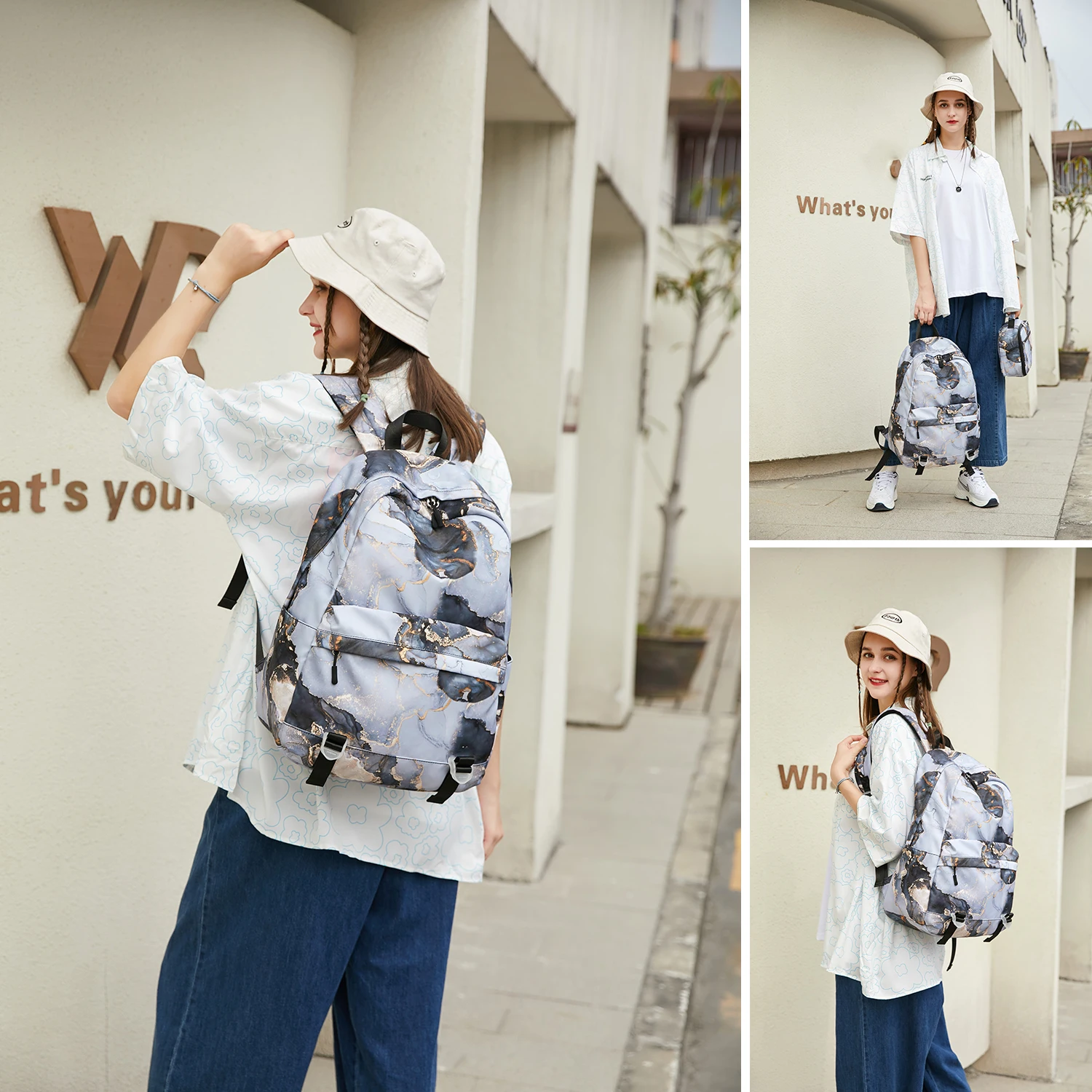 กระเป๋าเป้สะพายหลังสำหรับนักเร - School Backpack Teen บทวิจารณ์และราคา