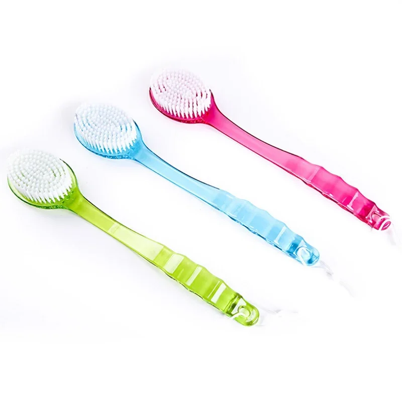 Back Body Bath Shower Cleaning Brushes Bath Brush Long Handle ExfoliatingScrub Skin Massager Exfoliation Bathroom Brush