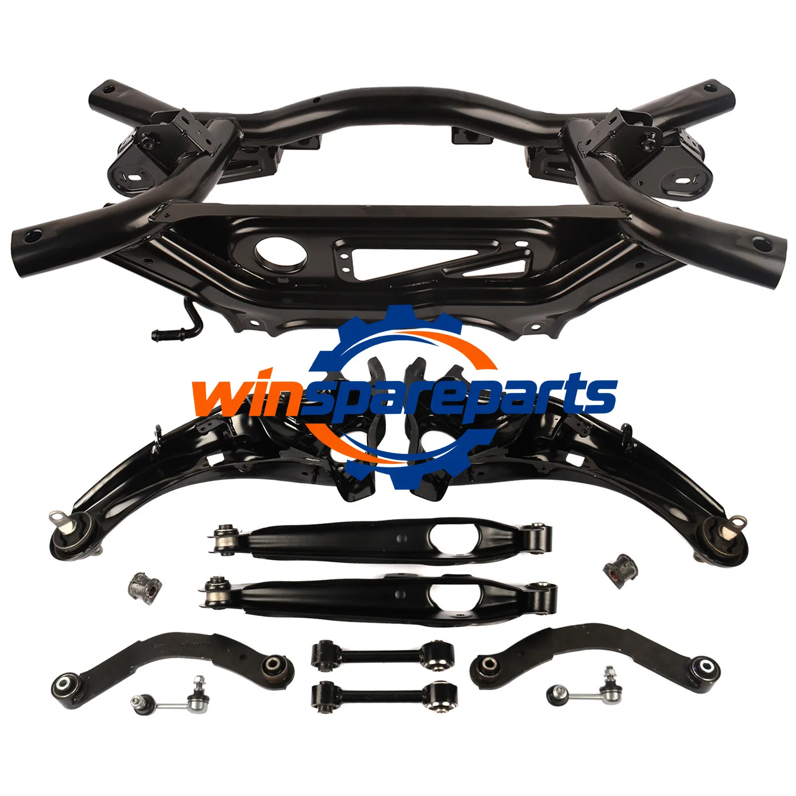 Rear Suspension Arms Crossmember Kit For Dodge Caliber Jeep Compass Patriot 4WD