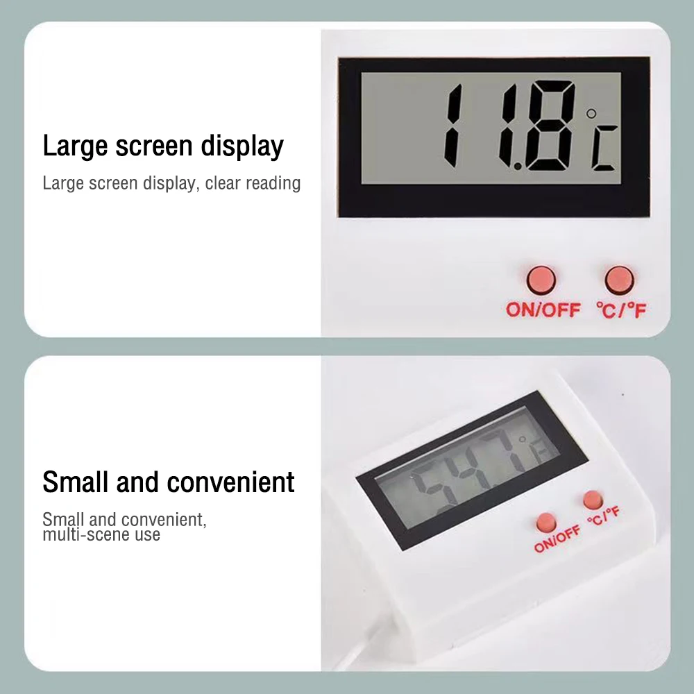 HT-5 thermometer Aquarium refrigerator electronic thermometer automobile air conditioning aquarium water temperature meter