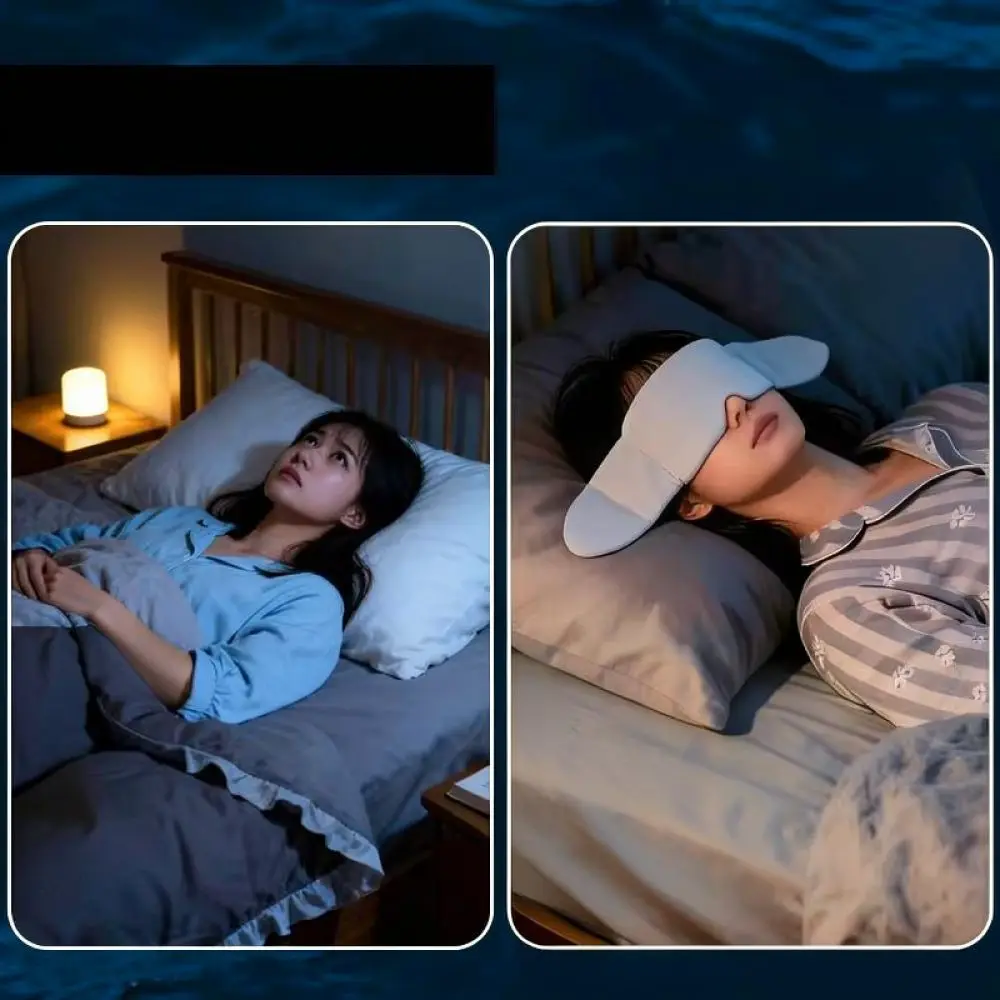 Soft Shade Eye Mask For For Zhuochen Sleep Blindfold Gravity Pressure Relief Comfortable Eye Care Nap Travel Aid