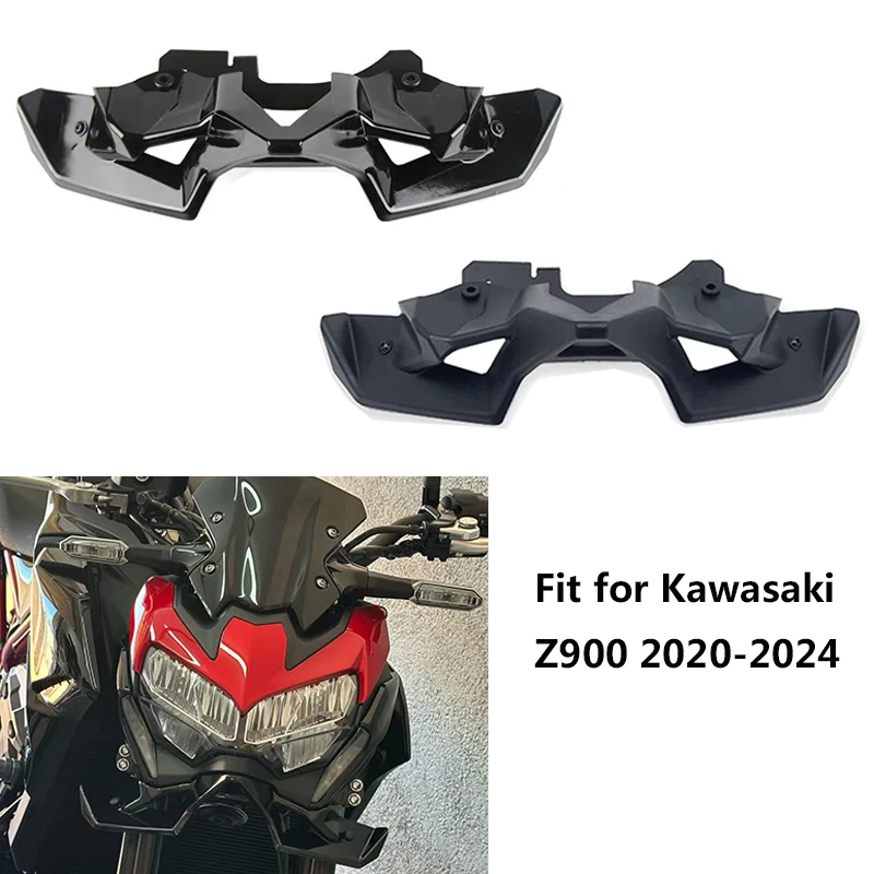 Fit for Kawasaki Z-900 2020 2021-2023 2024 Naked Front Spoiler Winglet Aerodynamic Wing Kit Spoiler New Motorcycle Accessorie