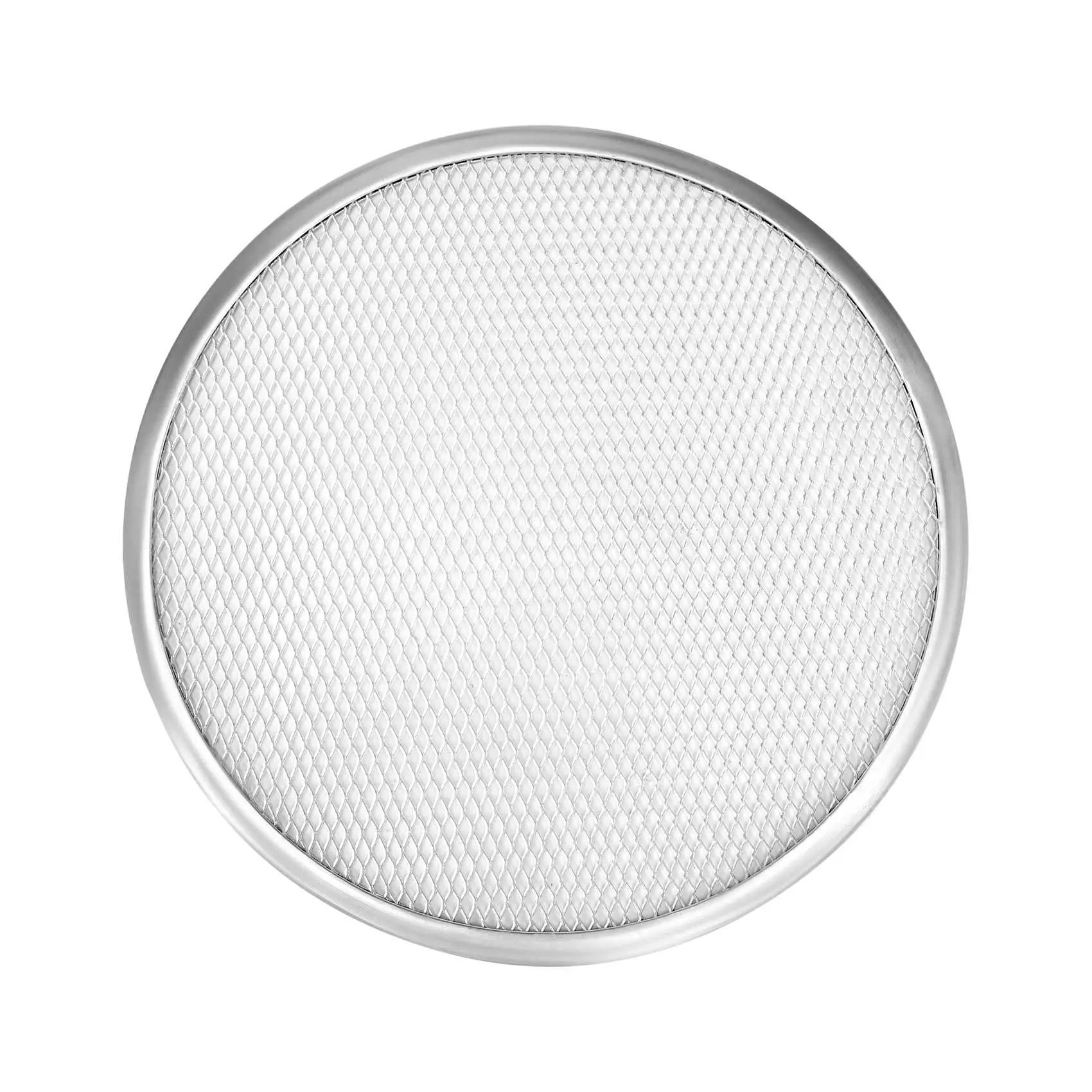 Professional Round Pizza Oven Baking Tray Barbecue Grate Nonstick Mesh Net(12 Inch)