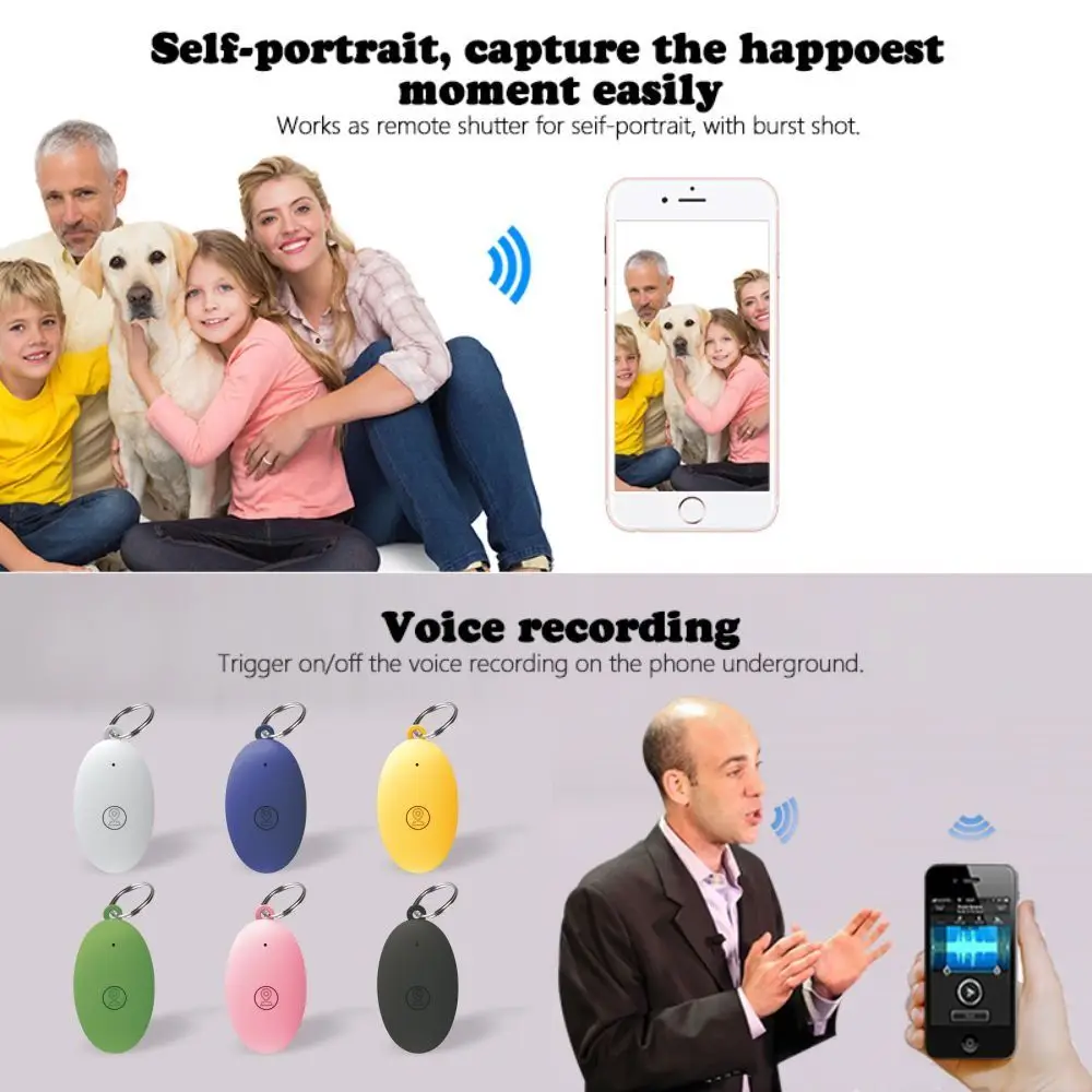 New Portable Mini Anti-Lost Tracker Two Way Alarm Selfie Anti-Lost Device Pet Tracker Elderly