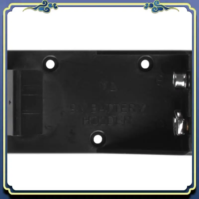 Portable 4X 9V Volt Battery Holder Box Case Plug 5.5X2.1 For Arduino Breadboard Power Supply