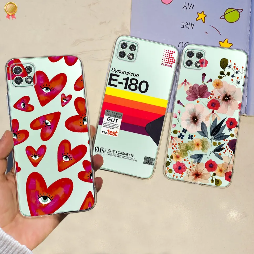 For Samsung Galaxy A22 S A22S 5G Case Silicone Cartoon Soft Protective Back Cover For Samsung A 22 A22 A22S 5G Phone Case Funda