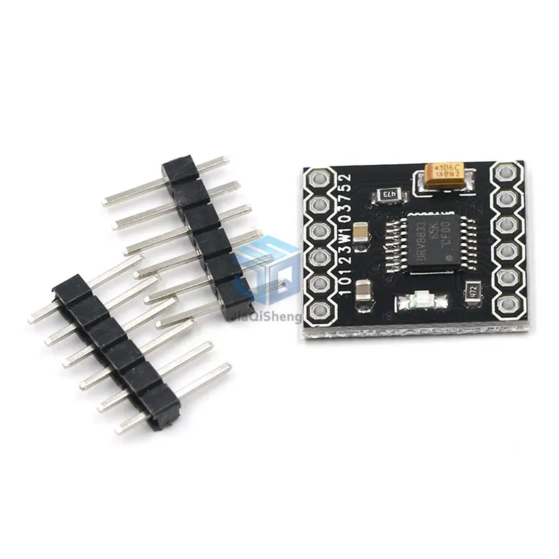 DRV8833 2 Channel DC Motor Driver Module Board 1.5A 3V-10V H-Bridge 4-Wire Step Motor Overcurrent Protection Step Motor Drive