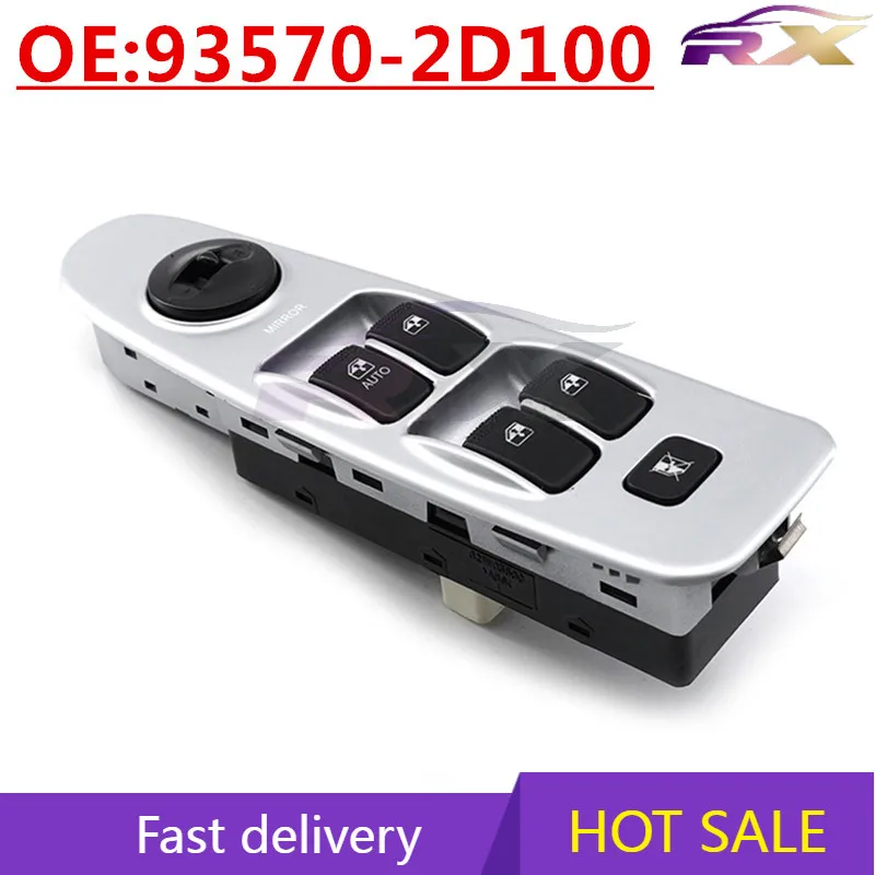 

OEM:93570-2D100 Suitable for 2002-2006 Hyundai Elantra Car Glass Lift Switch Windows Adjustment Switch