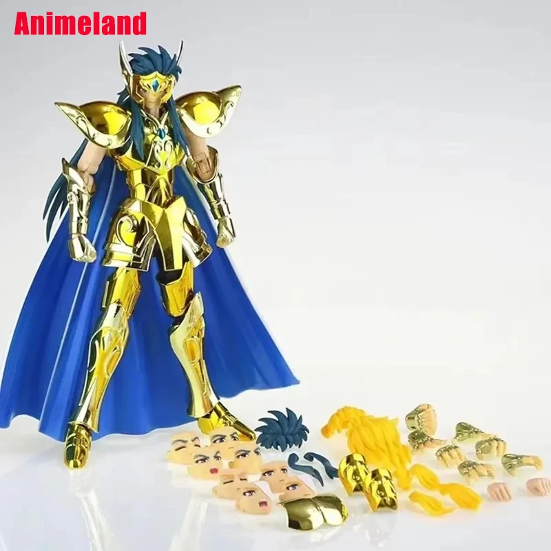 

Модель CS Saint Seiya Myth Cloth EX Aquarius Camus с головой Hyoga Cygnus Gold/24K Фигурка рыцарей зодиака в наличии