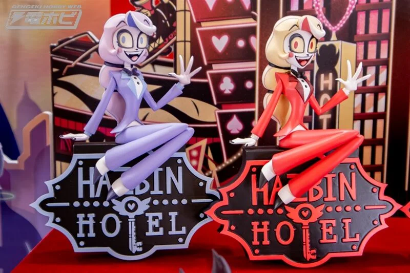 오리지널 반프레스토 하즈빈 호텔 찰리 모닝스타 모니터 탑 피규어 애니메이션 피규어 액션 피규어 모델 피규아츠 컬렉션