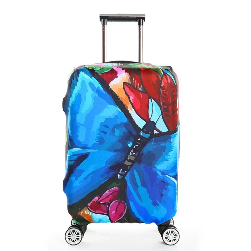 

TRIPNUO Thickest Elastic Suitcase Cover Cartoon Butterfly Luggage Protective Cover for 18"~32" Dust , Travel Accessories