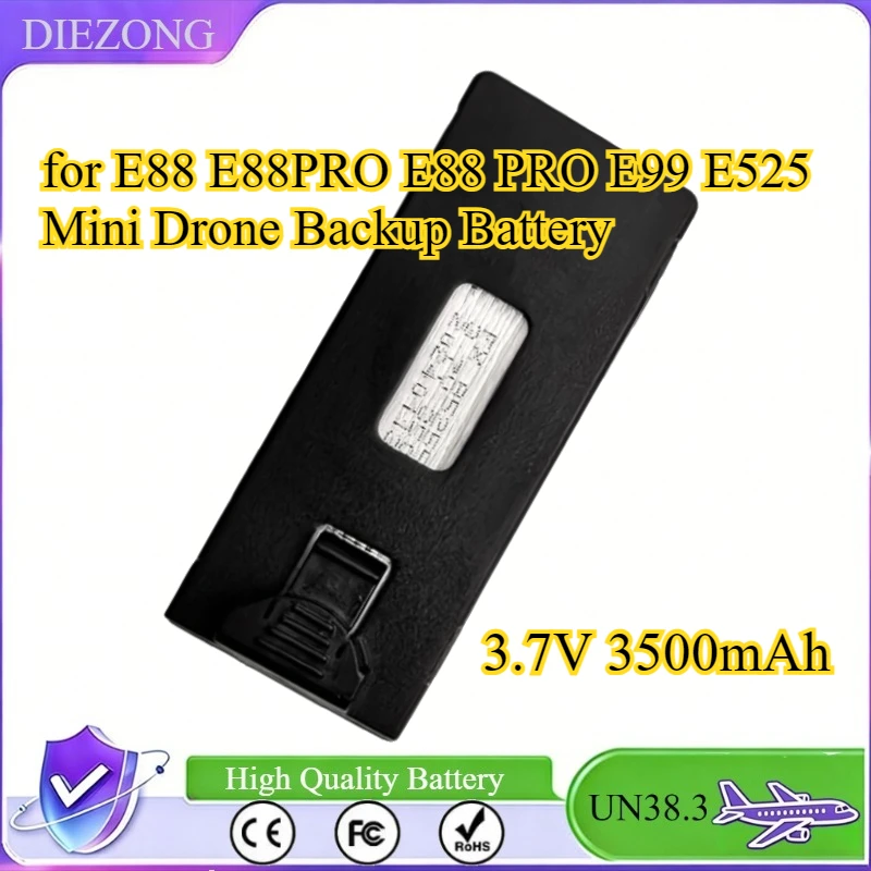 

3.7V 3500mAh LiPo Battery for E88 E88PRO E88 PRO E99 E525 Mini Drone Backup Battery
