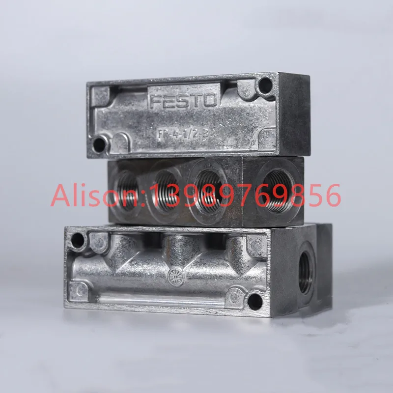 FESTO Gas block GF-1/4 2094 GF-3/8 2095 FR-8-1/8 2077 FR-8-1/4 2078 FR-4-1/8-B 6701 FR-4-1/2-B 6704