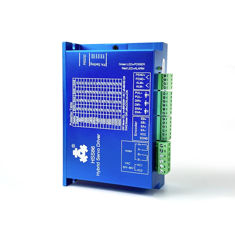 Nema 34 Closed Loop Stepper Motor Driver HSS86 2-phase Hybrid Stepper Motor Driver in stock