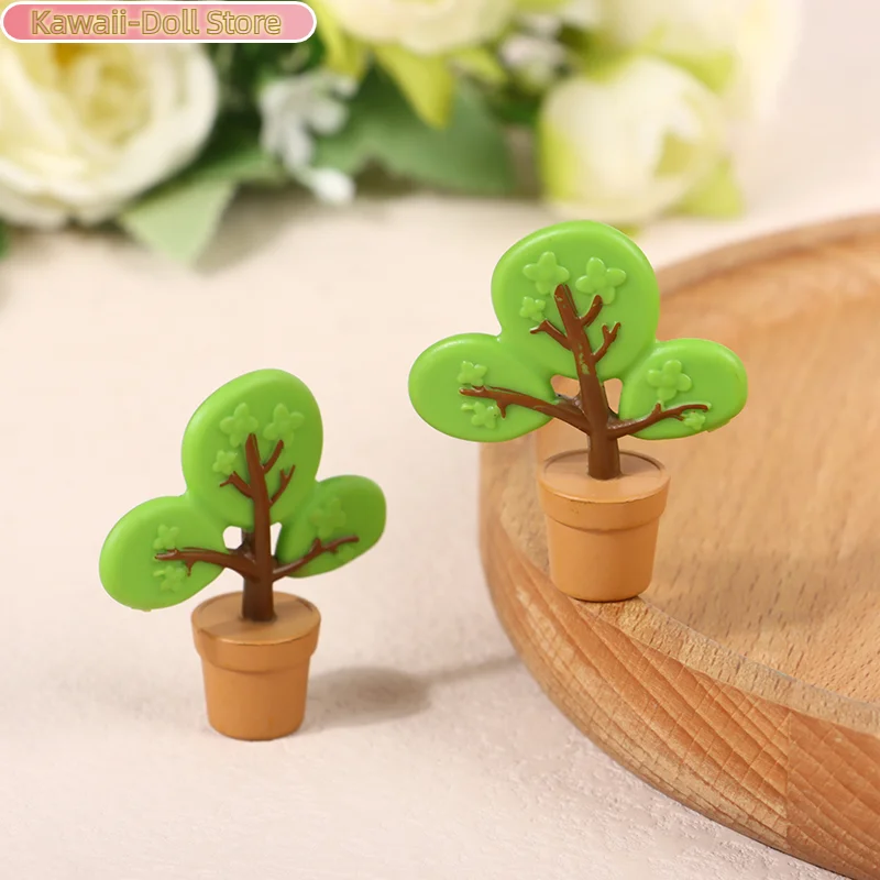 Mini escena de árbol, juguete de jardín, accesorios decorativos, accesorios para jugar a las casitas, 1 Uds.