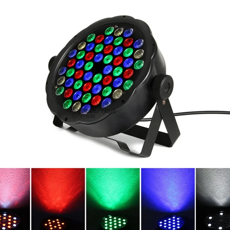 

RGB 54x3W LED Stage Light 54LED DMX512 Sound Activated Chrisrmas Party Lighting for Holiday Club DJ Disco Bar 2026 New Year Show