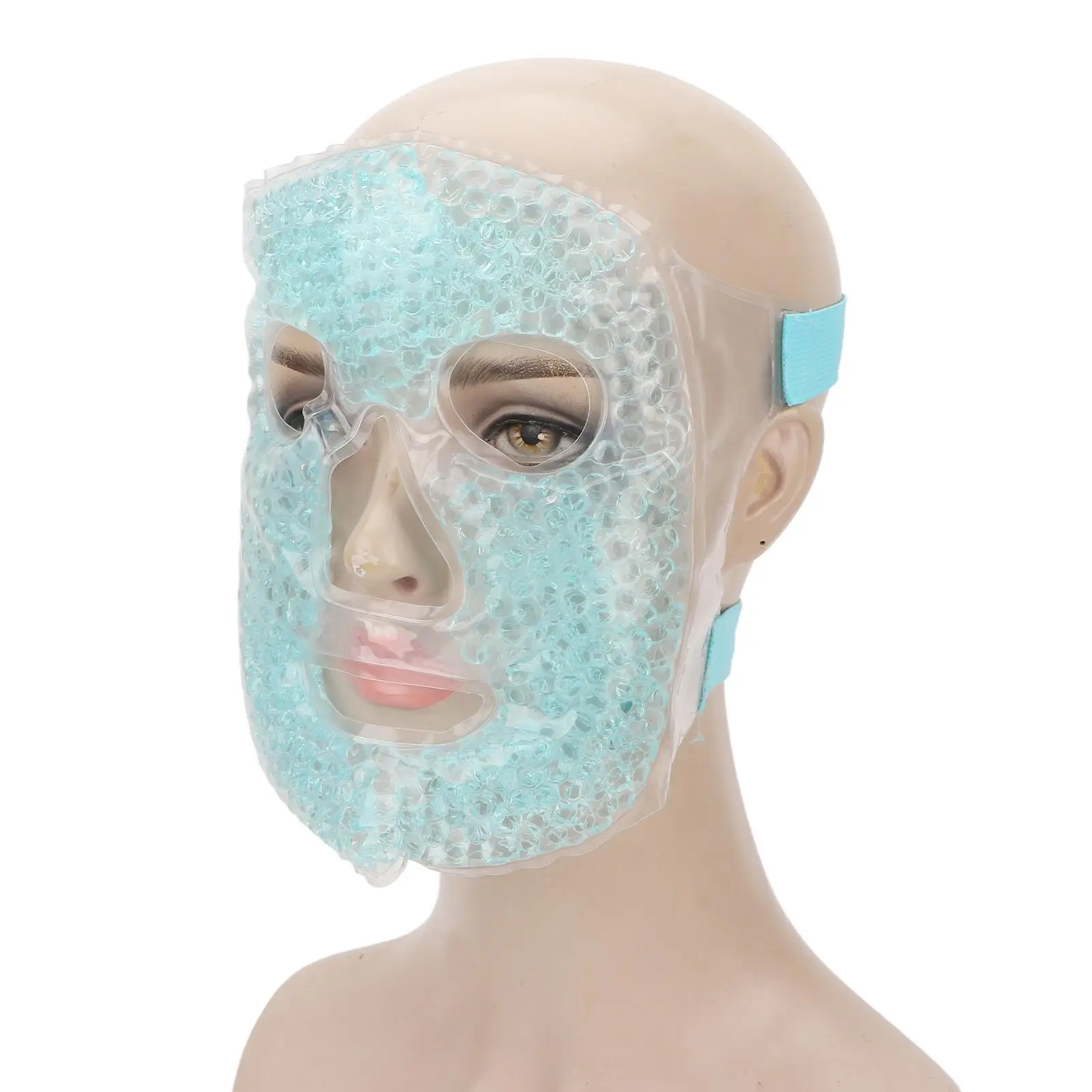 Cooling Gel Beads para máscara facial, máscara de olho, reutilizável, alívio da fadiga para pele, ombro e costas, quente e frio