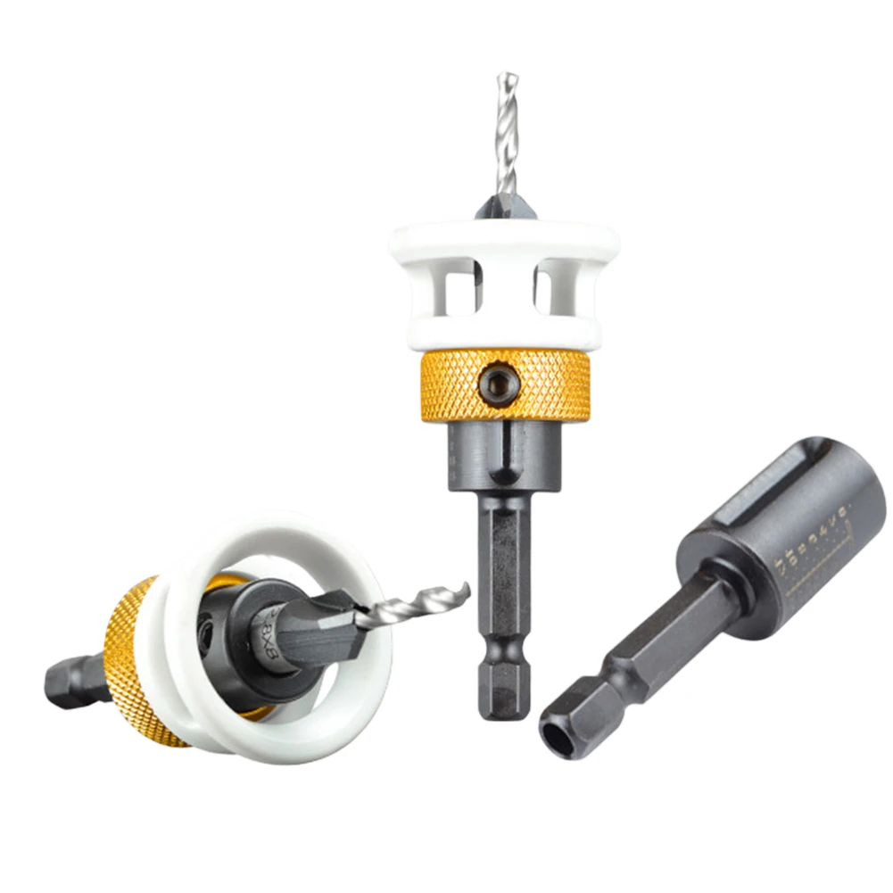 Innovative Design 4 in 1 Countersink Bits Featuring a Reliable Depth Control System for Creating Clean Holes in Wood